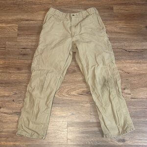 Carhartt Men's Khaki Cargo Pants